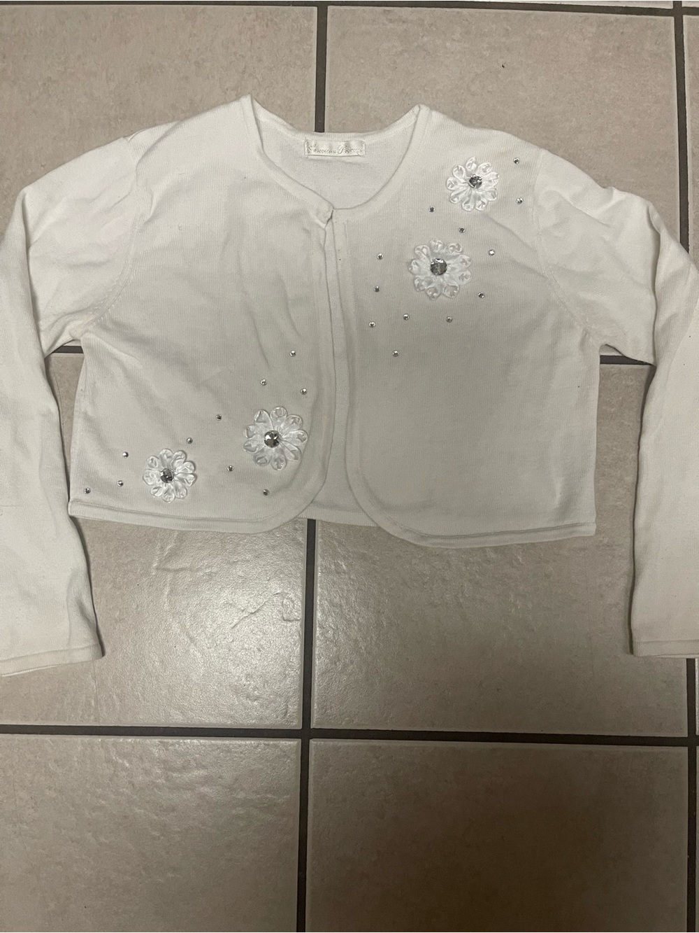American Princess White bolero